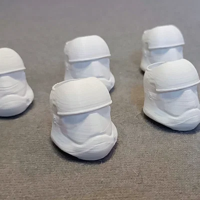 Vòng giữ khăn quàng cổ in 3D hình mũ Stormtrooper