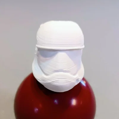 Vòng giữ khăn quàng cổ in 3D hình mũ Stormtrooper