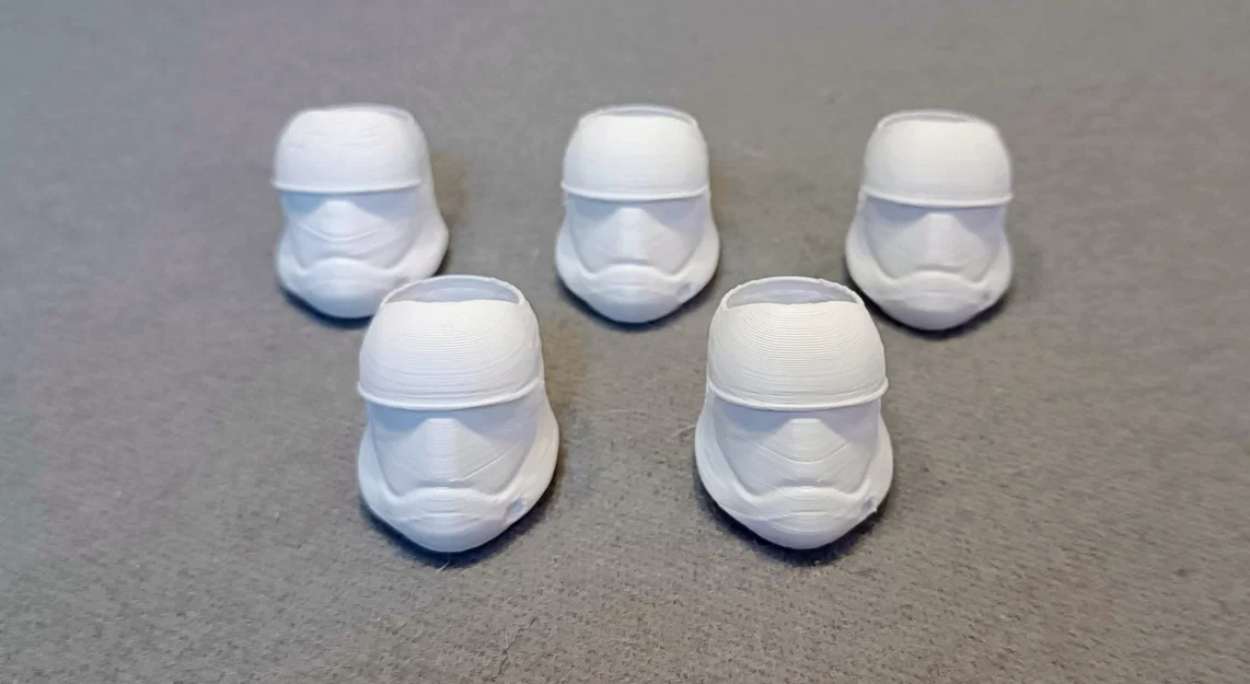 Vòng giữ khăn quàng cổ in 3D hình mũ Stormtrooper - Image 4