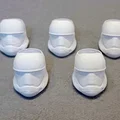Vòng giữ khăn quàng cổ in 3D hình mũ Stormtrooper - Thumbnail 4