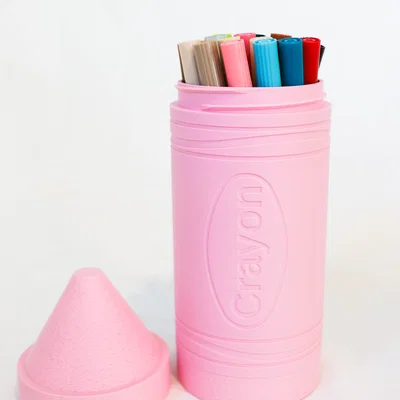 Hộp đựng bút sáp (Crayon) kiêm đồ sắp xếp bàn làm việc