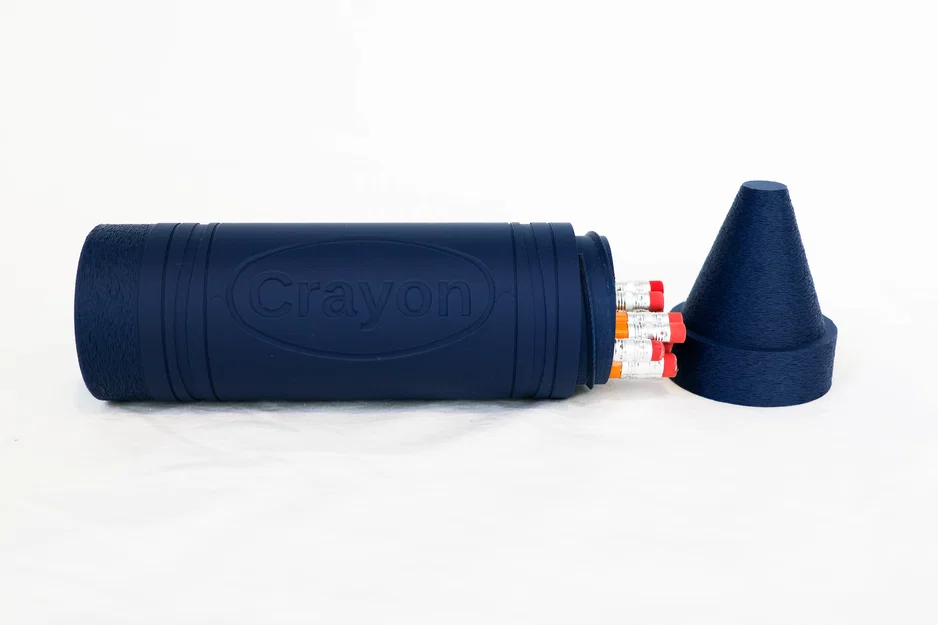 Hộp đựng bút sáp (Crayon) kiêm đồ sắp xếp bàn làm việc - Image 6