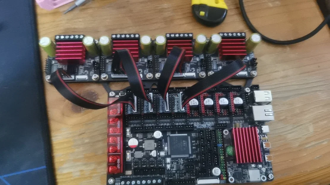 Bát gắn BTT TMC5160T Pro AWD + MCU Board cho Octopus & Manta M8P - Image 2