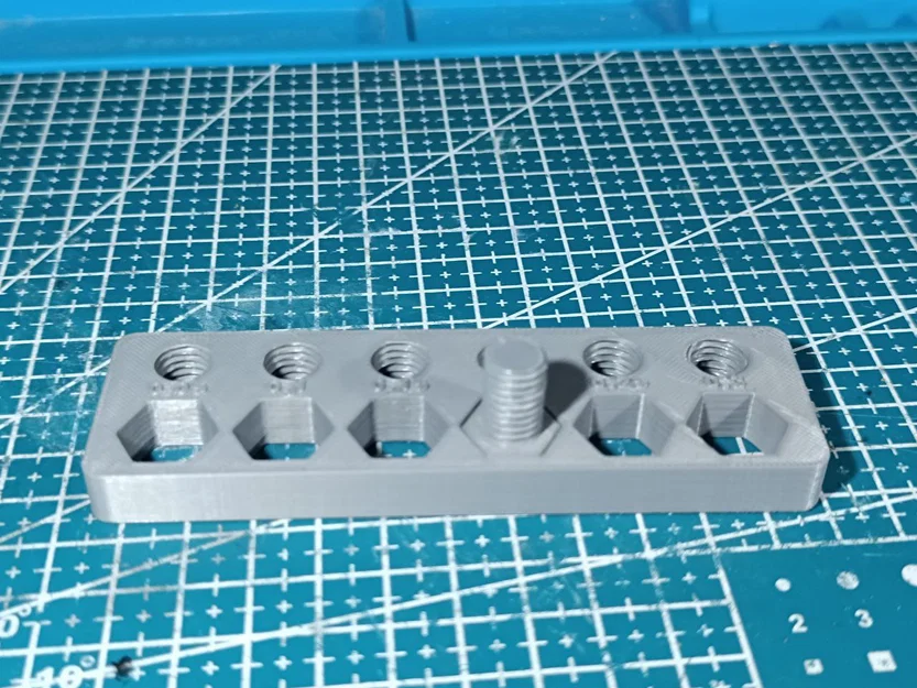 Mô hình kiểm tra dung sai ren và hình dạng 3D (Tolerance Test) - Image 1