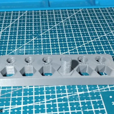 Mô hình kiểm tra dung sai ren và hình dạng 3D (Tolerance Test)