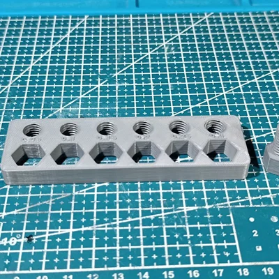Mô hình kiểm tra dung sai ren và hình dạng 3D (Tolerance Test)