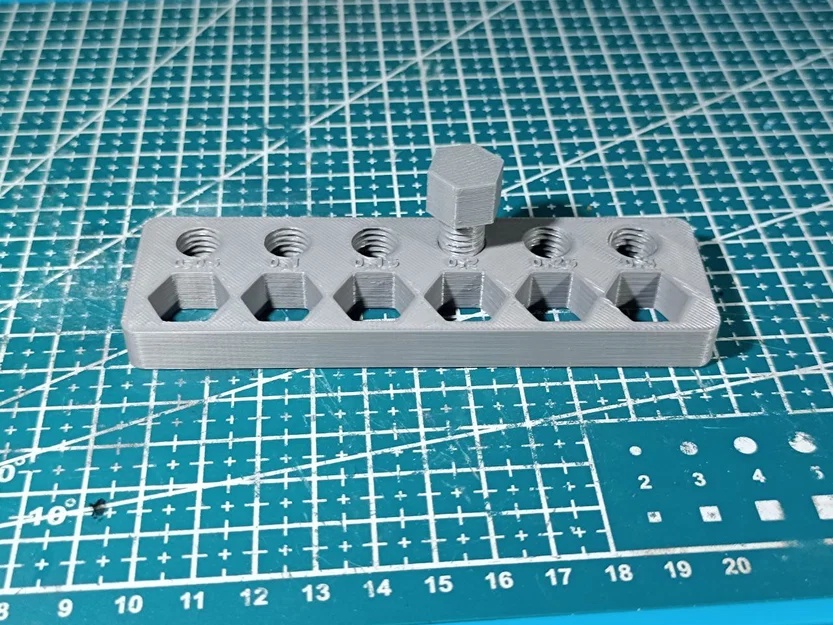 Mô hình kiểm tra dung sai ren và hình dạng 3D (Tolerance Test) - Image 3