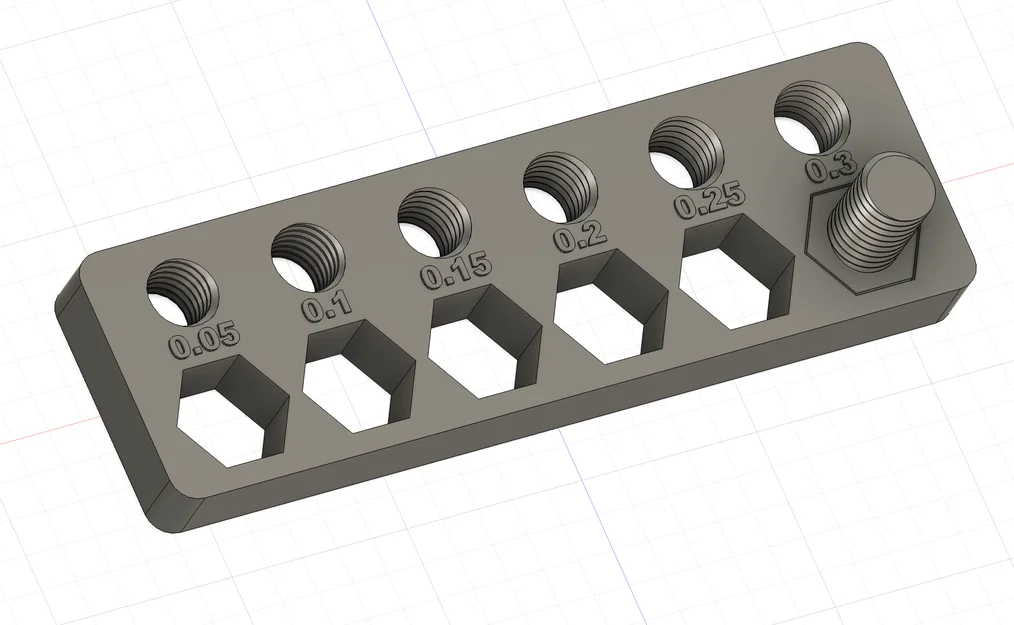 Mô hình kiểm tra dung sai ren và hình dạng 3D (Tolerance Test) - Image 4