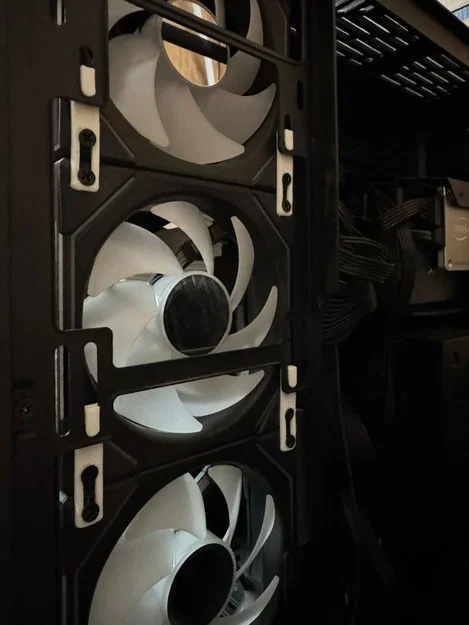 Bracket Hyte Y60 cho 3 quạt hông (Triple Side Fans) - Image 1