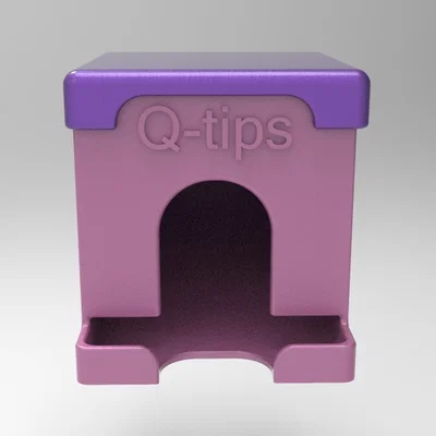 Hộp đựng tăm bông thông minh (Q-tip dispenser) thiết kế tiện dụng