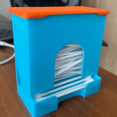 Hộp Đựng Tăm Bông Nhỏ Gọn (Compact Qtip Dispenser)