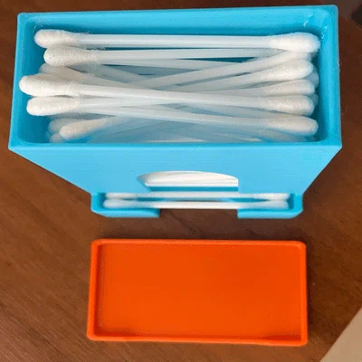 Hộp Đựng Tăm Bông Nhỏ Gọn (Compact Qtip Dispenser)