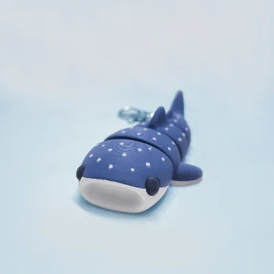 Flexi Whale Shark – Cá mập voi flexi dễ thương dạng móc khóa
