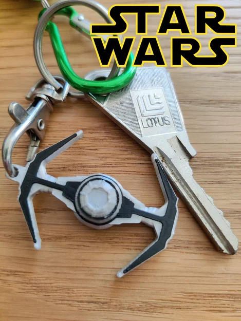 Móc khóa TIE Fighter của Darth Vader trong Star Wars - Image 2