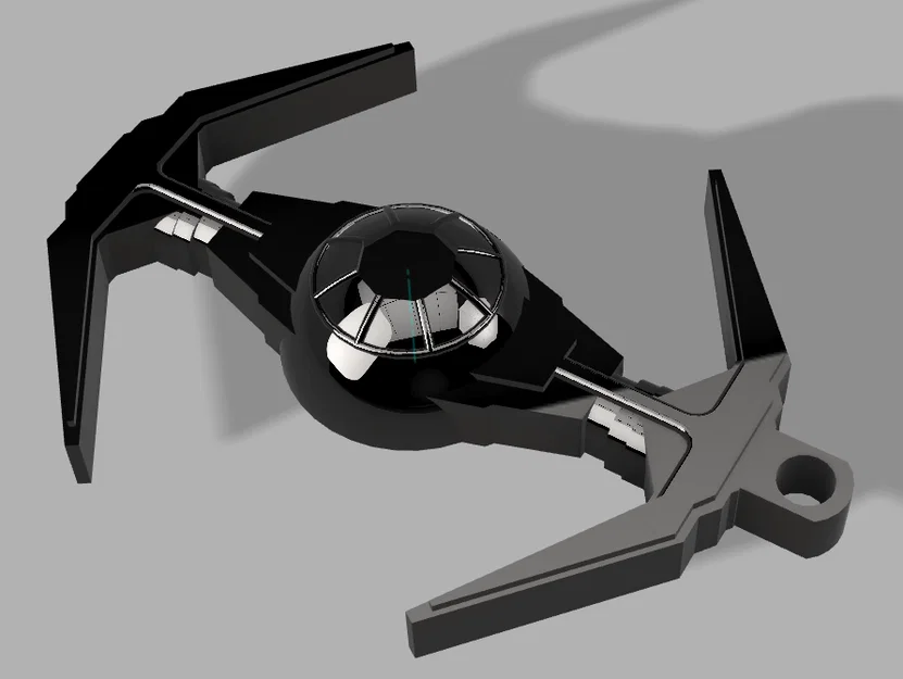Móc khóa TIE Fighter của Darth Vader trong Star Wars - Image 3