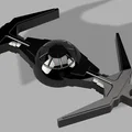 Móc khóa TIE Fighter của Darth Vader trong Star Wars - Thumbnail 3