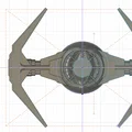Móc khóa TIE Fighter của Darth Vader trong Star Wars - Thumbnail 4