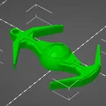 Móc khóa TIE Fighter của Darth Vader trong Star Wars - Thumbnail 5