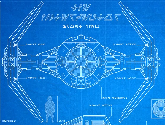Móc khóa TIE Fighter của Darth Vader trong Star Wars - Image 7
