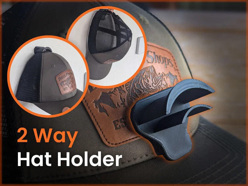 Móc Treo Nón 2 Chiều (In nhanh, 8 gram) - Image 1