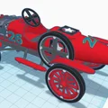 Mô hình xe đua cổ điển Ford T 1917 - Tự in 3D đơn giản và đẹp mắt - Thumbnail 7