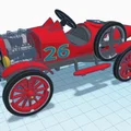 Mô hình xe đua cổ điển Ford T 1917 - Tự in 3D đơn giản và đẹp mắt - Thumbnail 13