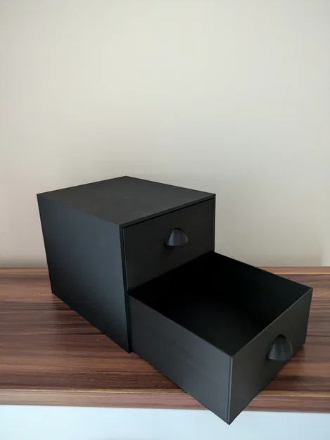 Hộp đựng đồ để bàn mini 2 ngăn (Desk Storage Draw) - In 3D tiện lợi - Image 1