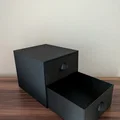 Hộp đựng đồ để bàn mini 2 ngăn (Desk Storage Draw) - In 3D tiện lợi - Thumbnail 1