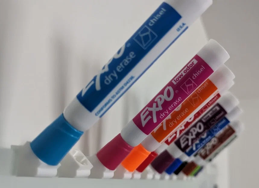 Giá kẹp bút lông bảng kính Dry-Erase (Expo) - Image 1