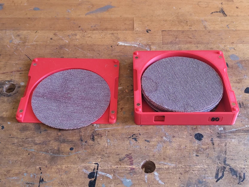 Kệ lưu trữ sanding disc dạng modular (Modular sanding disc storage) - Image 3