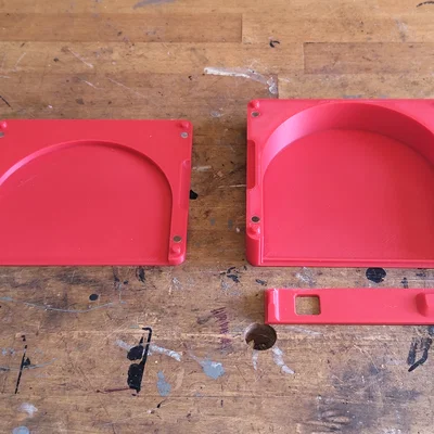 Kệ lưu trữ sanding disc dạng modular (Modular sanding disc storage)