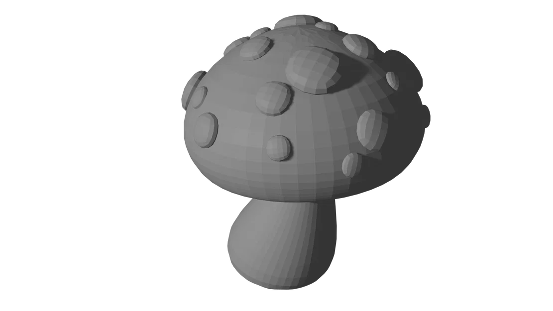 Mô hình nấm Mushroom trang trí đáng yêu (Thiết kế bởi Sabine) - Image 2