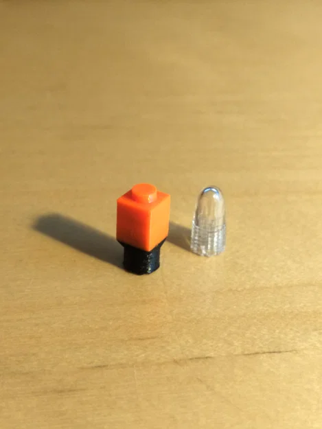 Nắp van Presta/Sclaverand Lego (Lego Presta/Sclaverand Valve Cap) - Image 1