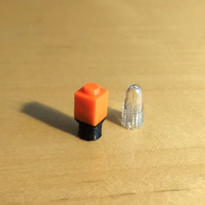 Nắp van Presta/Sclaverand Lego (Lego Presta/Sclaverand Valve Cap)