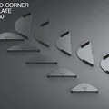 Bộ Thước Căn Bo Góc Gỗ R5-R60 (Round Corner Templates) - Thumbnail 1