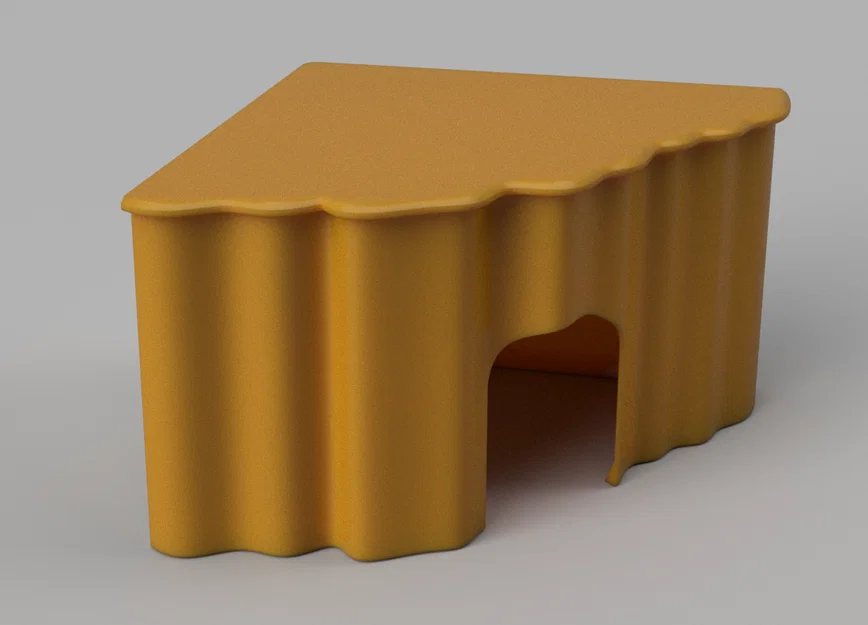 Nhà trú ẩn góc cho Hamster và chuột - Thiết kế in 3D tiện lợi - Image 1