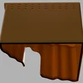 Nhà trú ẩn góc cho Hamster và chuột - Thiết kế in 3D tiện lợi - Thumbnail 3
