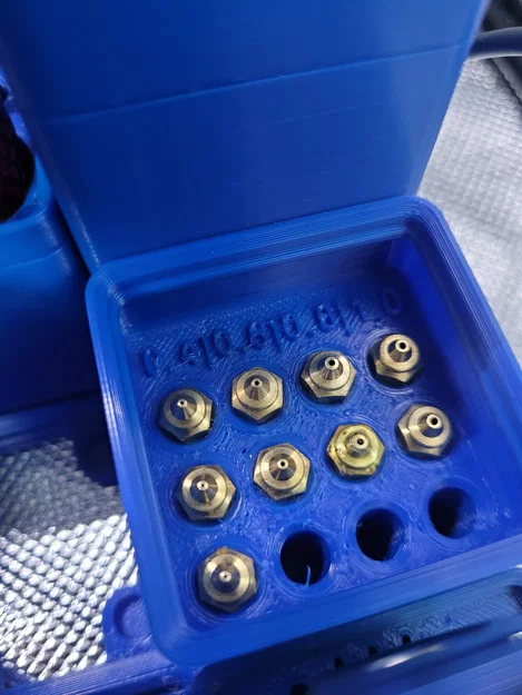 Gridfinity - Khay giữ nozzle xếp chồng cho Elegoo Neptune 4 Plus - Image 1