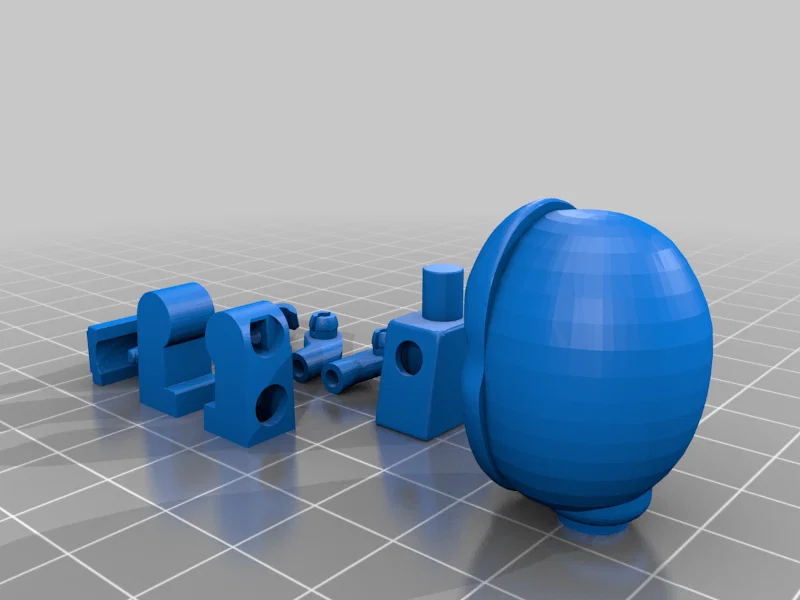 Bộ mô hình nhân vật kiểu LEGO FNAF 4 - Sáng tạo 3D độc đáo - Image 1