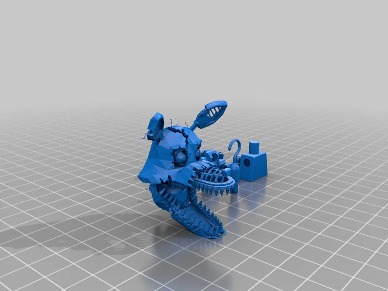 Bộ mô hình nhân vật kiểu LEGO FNAF 4 - Sáng tạo 3D độc đáo - Image 3