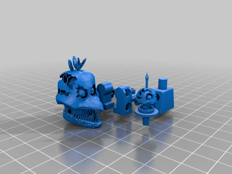 Bộ mô hình nhân vật kiểu LEGO FNAF 4 - Sáng tạo 3D độc đáo - Image 4