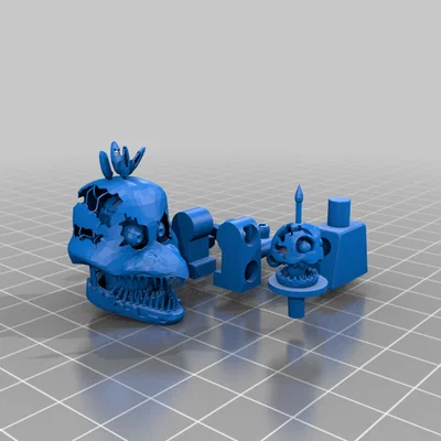 Bộ mô hình nhân vật kiểu LEGO FNAF 4 - Sáng tạo 3D độc đáo