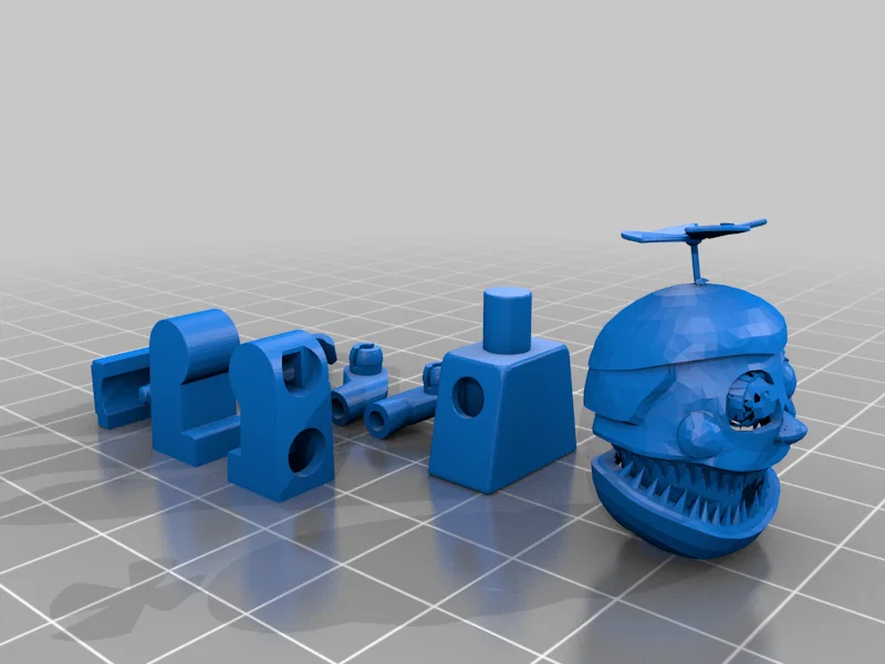 Bộ mô hình nhân vật kiểu LEGO FNAF 4 - Sáng tạo 3D độc đáo - Image 6