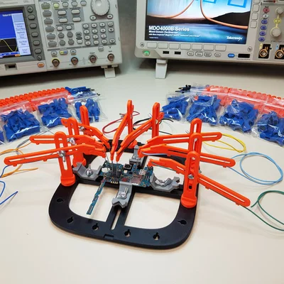 Trạm làm việc PCB với đầu dò kim (PCB Workstation with Needle-Probes)