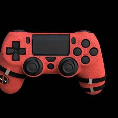 Ốp tay cầm PS4 Deadpool (Deadpool ps4 controller case)