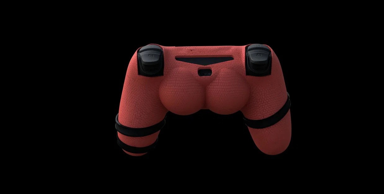 Ốp tay cầm PS4 Deadpool (Deadpool ps4 controller case) - Image 3