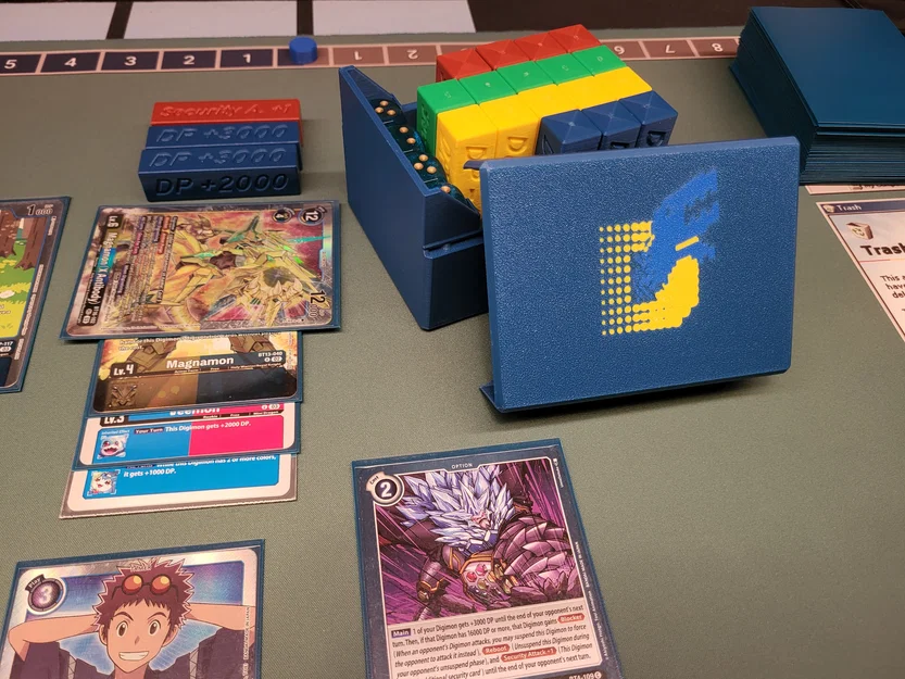 Bộ Marker (Counter) Digimon và Hộp đựng - Image 1