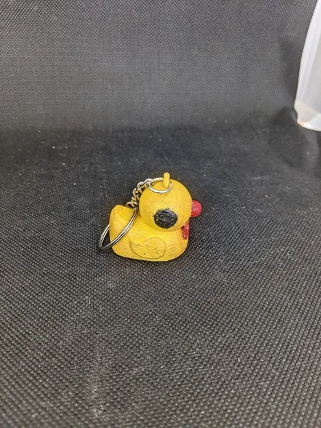 Mô hình chú vịt nhỏ làm móc khóa (Keychain Duck) xinh xắn - Image 1