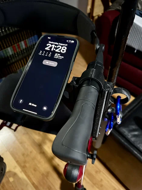 Nexus Rollator Walker Cup and Accesory Holder Ver 1.2 - Image 12