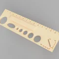 Thước Học Đường Đa Năng (Multifunctional School Ruler) - Thumbnail 1
